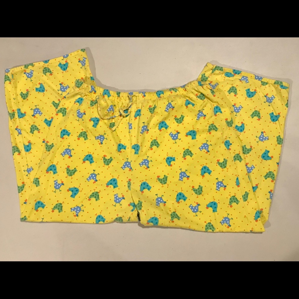 Chicken pajama bottoms